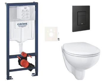 Závesný wc set do ľahkých stien / predstenová montáž GROHE Bau Ceramic SIKOGRSBAUEKF0