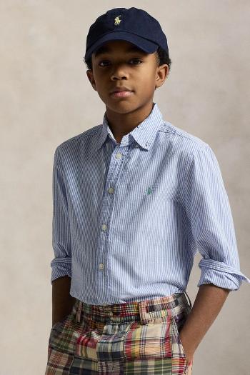 Detská bavlnená košeľa Polo Ralph Lauren 323964692001