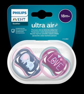 PHILIPS AVENT Cumlík Ultra air 18m+ dievča (slon) 2 ks