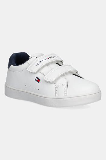 Detské tenisky Tommy Hilfiger biela farba, T1X9-34062