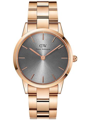 DANIEL WELLINGTON PÁNSKE HODINKY Iconic Link Grey DW00100332 (zw003a)