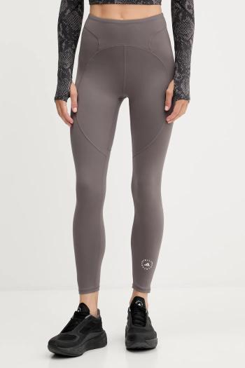 Tréningové legíny adidas by Stella McCartney TruePurpose hnedá farba, jednofarebné, JM1400