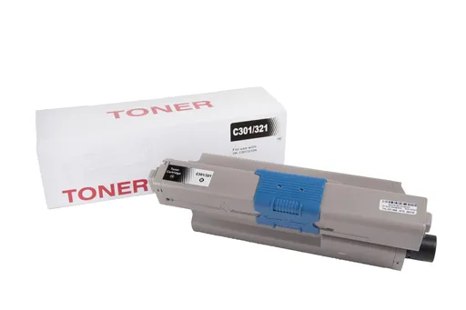 Kompatibilná tonerová náplň 44973536, 2200 listov pre tlačiarne Oki, čierna