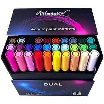 Artmagico Akrylový fix Dual s dvoma hrotmi (209)