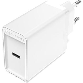 Vention 1-port USB-C Wall Charger (30 W) White (FAIW0-EU)