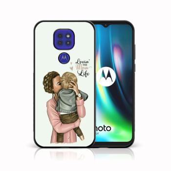 MY ART Silikónový kryt Motorola Moto G9 Play / E7 Plus MOM LIFE (118)