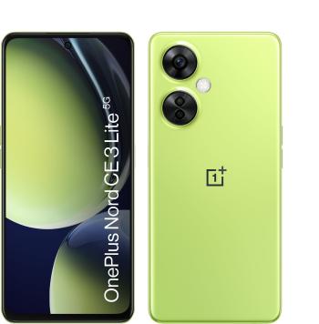 Mobiltelefon OnePlus Nord CE 3 Lite 5G 8 GB/128 GB zöld