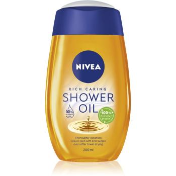 Nivea Natural ošetrujúci sprchový olej 200 ml