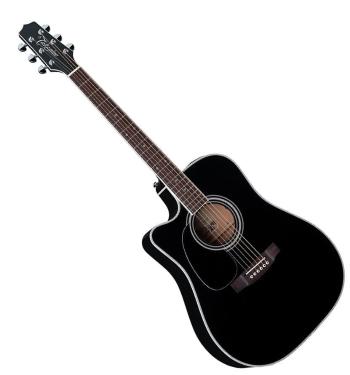 Takamine EF341SC-LH Black Elektroakustická gitara Dreadnought