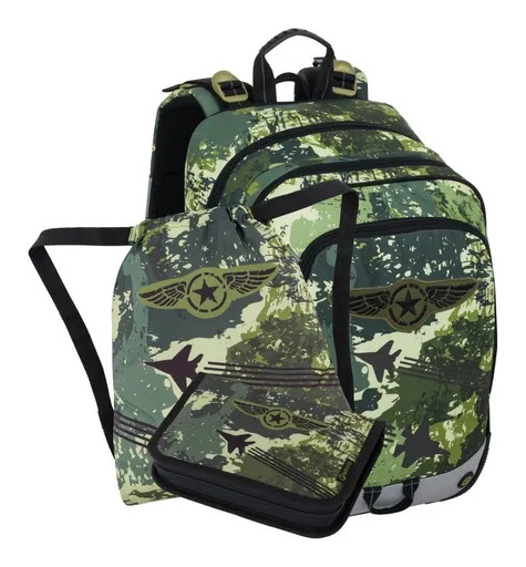 Malý školský set Bagmaster ALFA 25 B Set S Fighter Jets