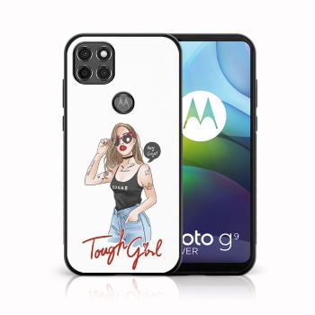 MY ART Ochranný obal Motorola Moto G9 Power -TOUGH GIRL (131)