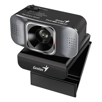 Genius 32200005400, Full HD Webkamera FaceCam Quiet, 1920x1080, USB 2.0, černá, Windows 7 a vyšší, FULL HD, 30 FPS