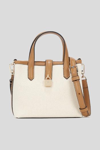Kabelka Karl Lagerfeld béžová farba, A3W30286