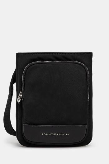 Malá taška Tommy Hilfiger čierna farba, AM0AM13193