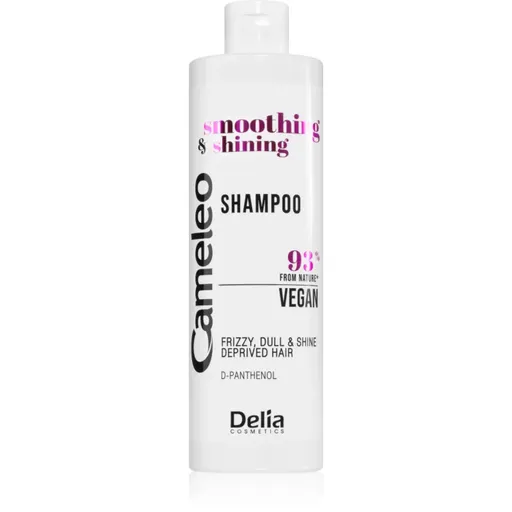 Delia Cosmetics Cameleo Smoothing & Shining uhladzujúci šampón pre nepoddajné a krepovité vlasy 400 ml