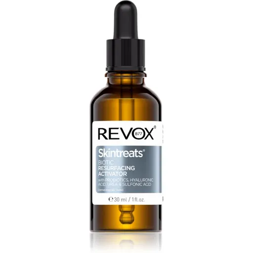 Revox B77 Skintreats Biotic Resurfacing Activator vyhladzujúce exfoliačné sérum pre rozjasnenie pleti 30 ml