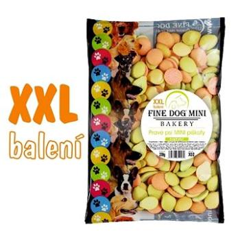 FINE DOG MINI MIX Piškóty FAREBNÉ XXL balenie 200 g (8595657302482)