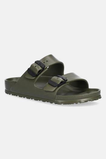 Šľapky Birkenstock Arizona Stealth Buckle EVA dámske, zelená farba, 1029793