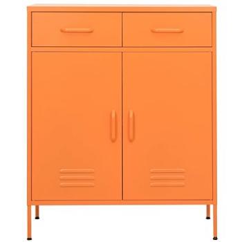 Úložná skriňa oranžová 336156