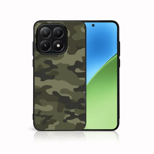 MY ART Ochranný kryt pre Xiaomi 15T GREEN CAMO (235)