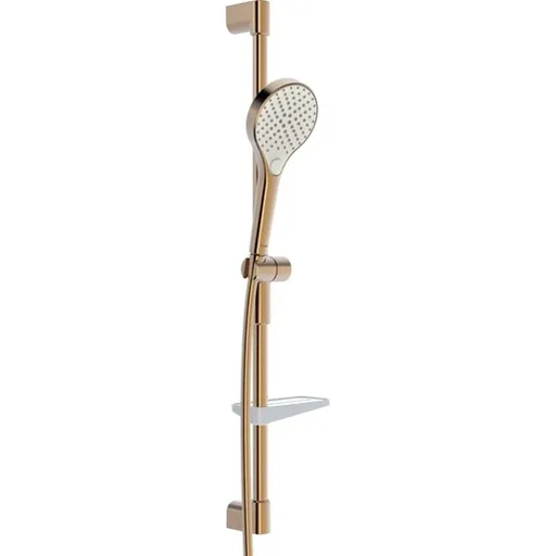 Sprchový set Hansa Viva s mydlovničkou brúsený bronz 4416021081