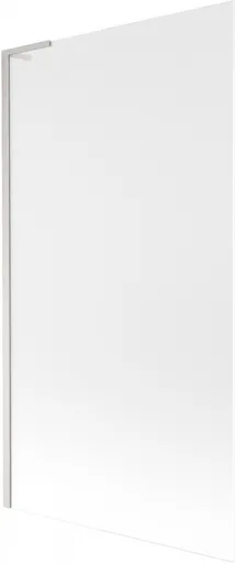 MEXEN/S - Next L vaňová zástena FIX 100 x 150, dekor, nikel kartáčovaná 895-100-000-03-30-97