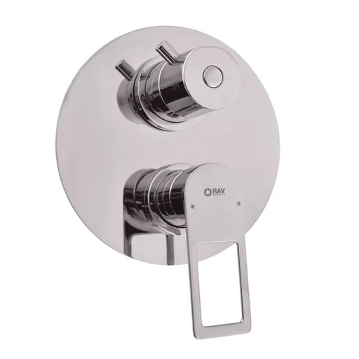 RAV SLEZÁK Nil sprchová a vaňová batéria vrátane podomietkového telesa chróm NL286K