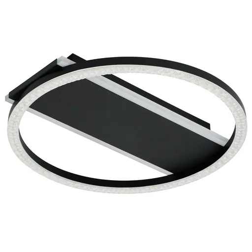 Rabalux 71369 dizajnové stropné LED svietidlo s kryštálmi Kerstin, 24W, 1680lm, IP20