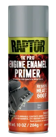 RAPTOR 1K ENGINE ENAMEL PRIMER - Základná farba v spreji na motory primer grey, 0,295 kg