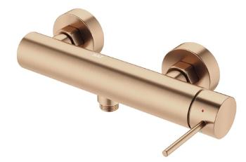 Sprchová batéria SAT Aurum bez sprchového setu 150 mm brúsená rose gold SATBAUR268BRG