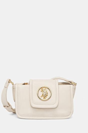 Kabelka U.S. Polo Assn. Jodhpur béžová farba, BEUJ58592WVP