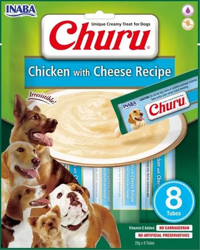 Churu Dog Chicken with Cheese 8 x 20 g