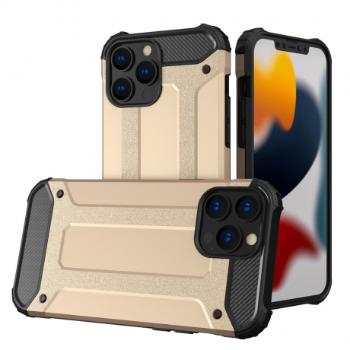 MG Hybrid Armor plastový kryt na iPhone 13 Pro Max, zlatý