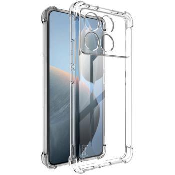 IMAK Ochranný silikónový obal pre Xiaomi Poco X6 Pro 5G priehľadný
