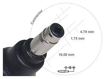 AVACOM nabíjací Jack pre Notebooky C1 (4, 8mm x 1, 7mm) pre Asus, HP, LG, Sony