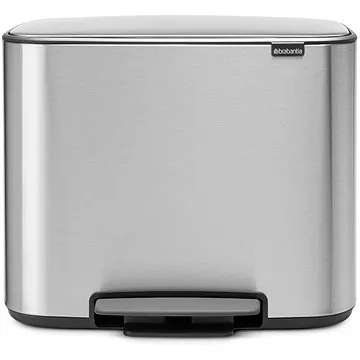 Brabantia Bo pedálový kôš 1 L + 23 L, bezotisková oceľ (121241)
