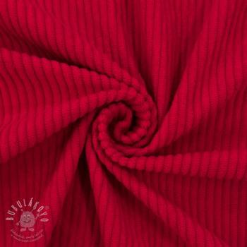 Kordbársony 6W COTTON TOUCH red