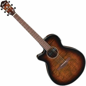 Ibanez AEG70L-TIH Tiger Burst Elektroakustická gitara Dreadnought