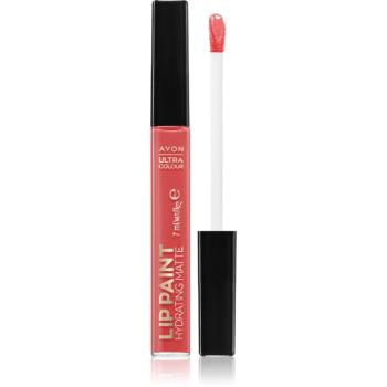 Avon Ultra Colour Paint saténový rúž s matným efektom odtieň Peachy Sunrise 7 ml