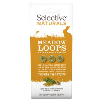 SUPREME Selective naturals snack meadow loops s bojinkom a tymiánom 80 g