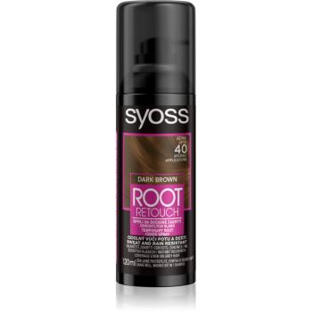 Syoss Root Retoucher tónovacia farba na odrasty v spreji odtieň Dark Brown 120 ml