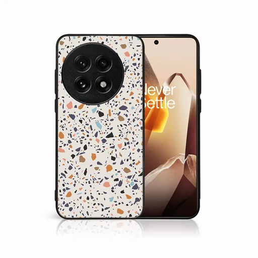 MY ART Ochranný kryt pre OnePlus 13 5G BEIGE TERRAZZO (162)