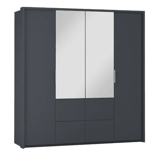 ArtStol Šatníková skriňa VIEDEŇ 208 | grafit