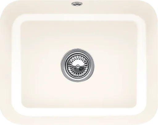 VILLEROY & BOCH VILLEROY & BOCH - Keramický drez Cisterna 60C Cream podstavný 550 x 440 bez excentru 670601KR