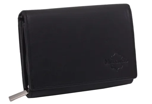 Peňaženka s euromincovníkom MERCUCIO čierna 2311847