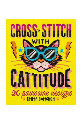 Kniha home & lifestyle Cross Stitch with Cattitude by Emma Congdon, English