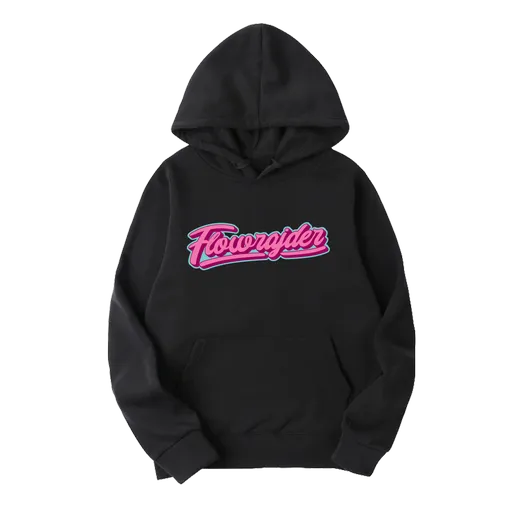 Strapo mikina Flowrajder Pink Black S