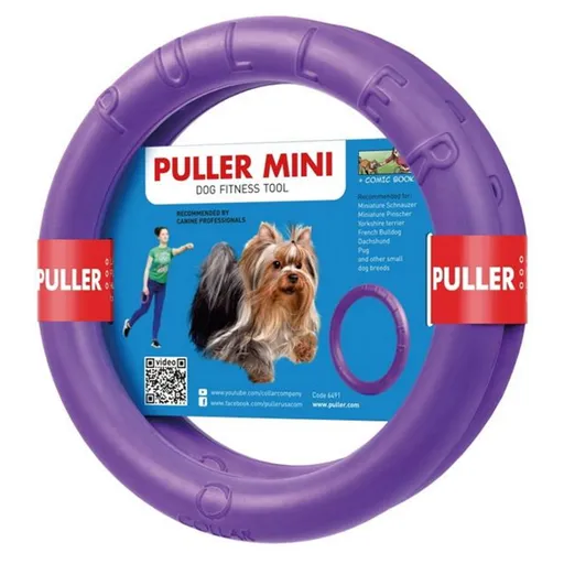 PULLER Tréningová pomôcka pre psov mini priemer 18 cm 2 ks