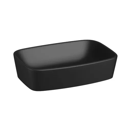 Jika Lyra Plus umývadlo na dosku 55x38 cm černá mat bez otvoru pre batériu, bez prepadu H8183837161121