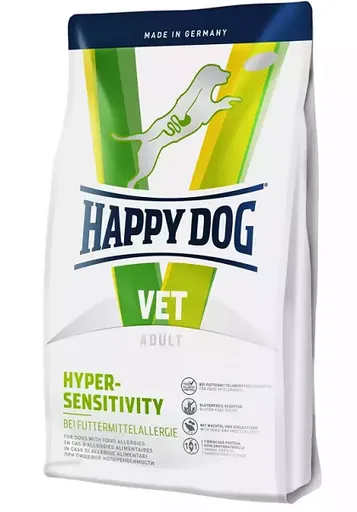 Happy Dog VET DIET - Hypersensitivity - krmivo pri potravinovej alergii pre psy 4 kg